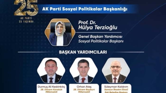 Halil İbrahim Sarıkaya Yazdı: Ak Parti Gnl Mrk de Fatma Betül SAYAN KAYA yerine Hülya Terzioğlu dönemi başladı!